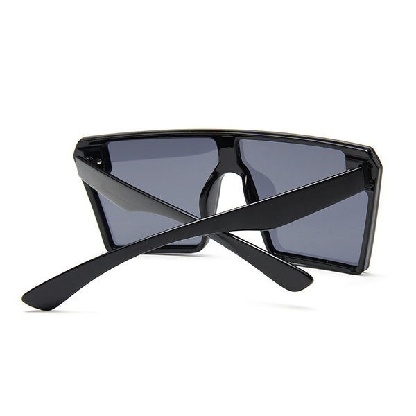 Vintage Oversized Rimless Square Sunglasses