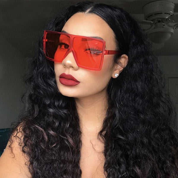 Vintage Oversized Square Sunglasses